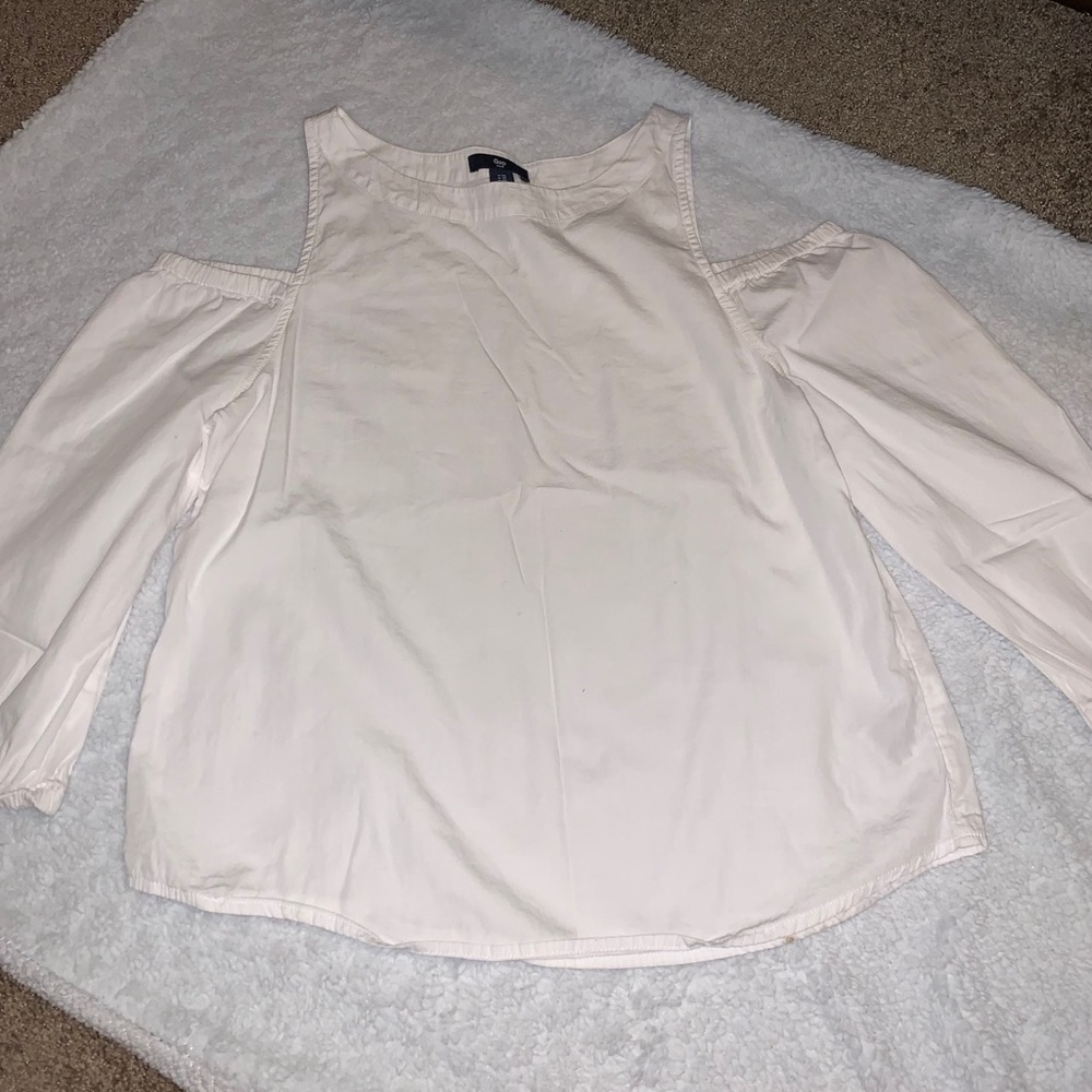 Bare Shoulder Long Sleeve Top